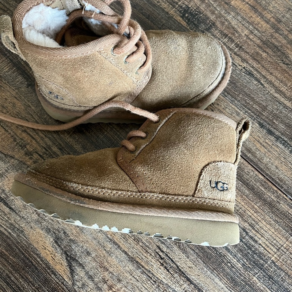 UGG Kids Brown Suede Boots